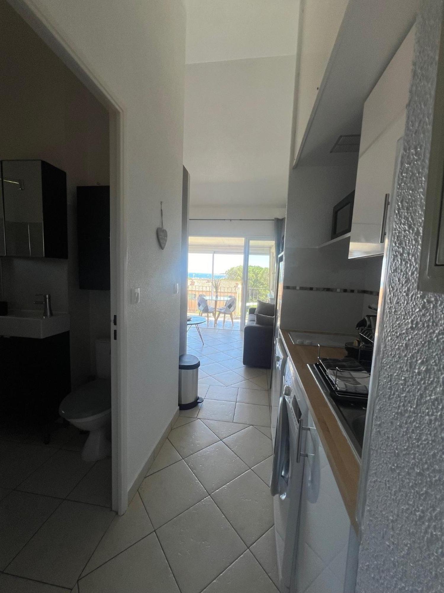 Appartement Vue Mer Golfe De Saint-Tropez Cogolin Exterior foto
